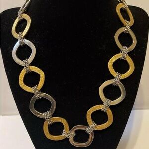 Stainless Two Tone Necklace